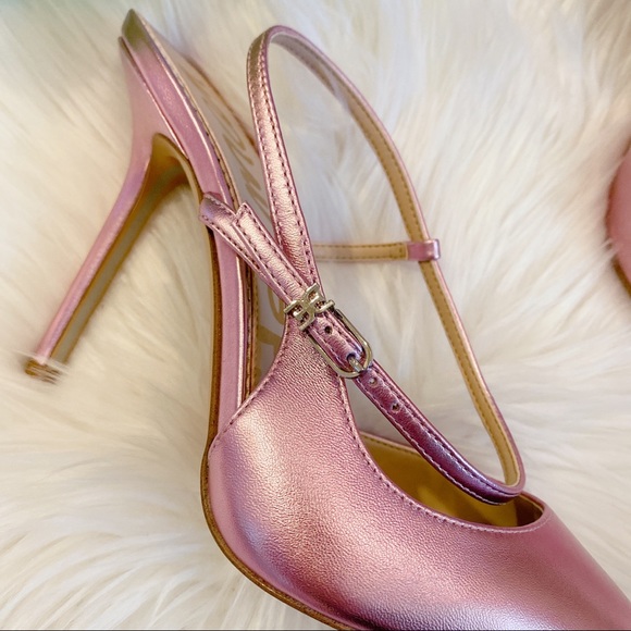 Sam Edelman AYLA ANKLE STRAP POINTED TOE Pump - Picture 3 of 7